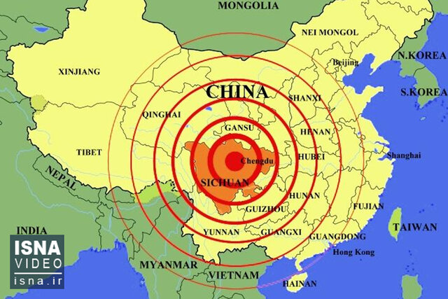 ویدئو/ افزایش تلفات پس از زلزله مهیب در چین 