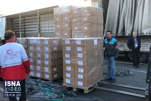 ویدئوی اختصاصی ایسنا از ورود محموله 55 تنی آنتی بیوتیک برای کودکان به کشور. ویدئوی اختصاصی ایسنا از ورود محموله 55 تنی آنتی بیوتیک برای کودکان به کشور.
